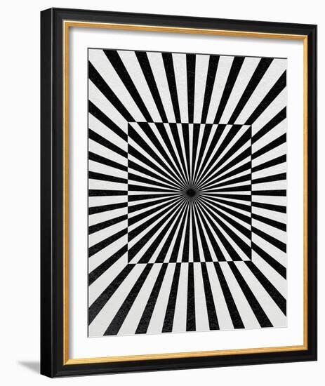 Noir Optics - Burst-Tom Frazier-Framed Giclee Print