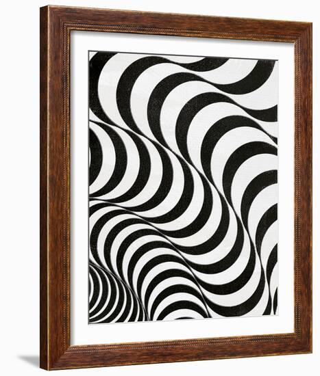 Noir Optics - Swirl-Tom Frazier-Framed Giclee Print