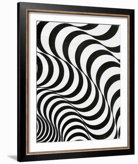 Noir Optics - Swirl-Tom Frazier-Framed Giclee Print