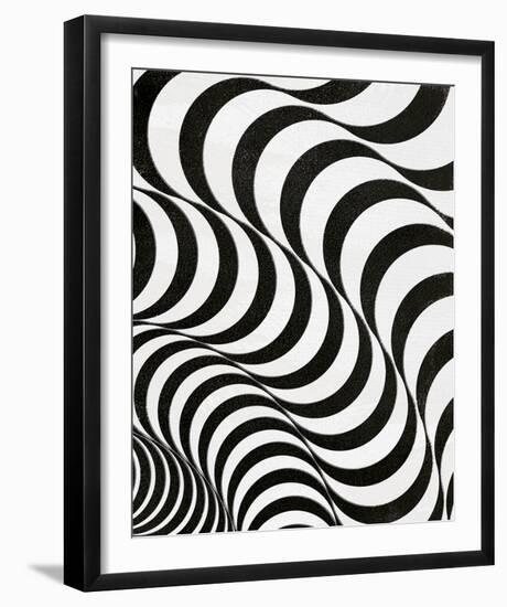 Noir Optics - Swirl-Tom Frazier-Framed Giclee Print