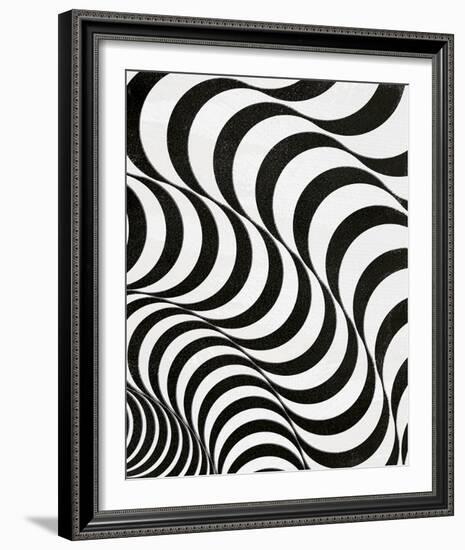 Noir Optics - Swirl-Tom Frazier-Framed Giclee Print