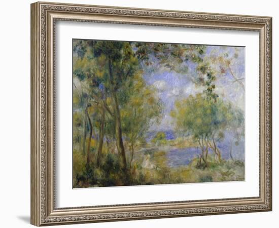 Noirmoutier, um 1897 Oder Spaeter-Pierre-Auguste Renoir-Framed Giclee Print