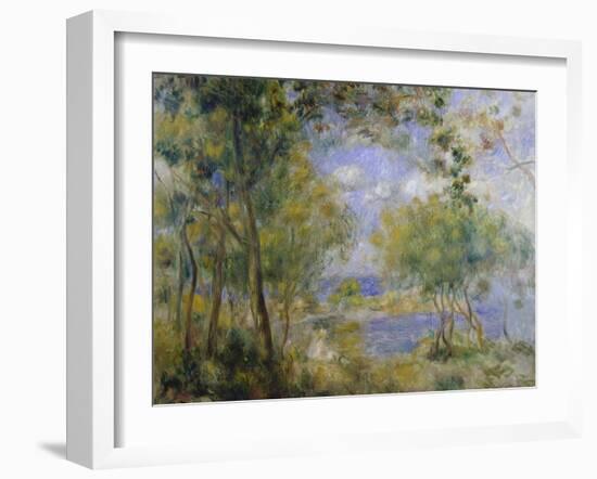 Noirmoutier, um 1897 Oder Spaeter-Pierre-Auguste Renoir-Framed Giclee Print
