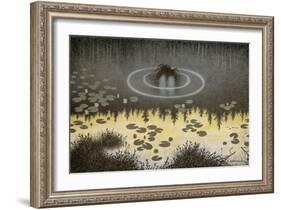 Nøkken-Theodor Kittelsen-Framed Giclee Print