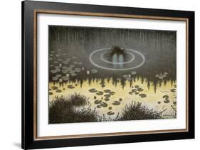 Nøkken-Theodor Kittelsen-Framed Giclee Print