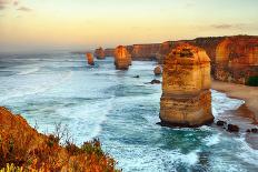 Twelve Apostles Sunrise in Port Campbell National Park in Victoria, Australia-Nokuro-Photographic Print