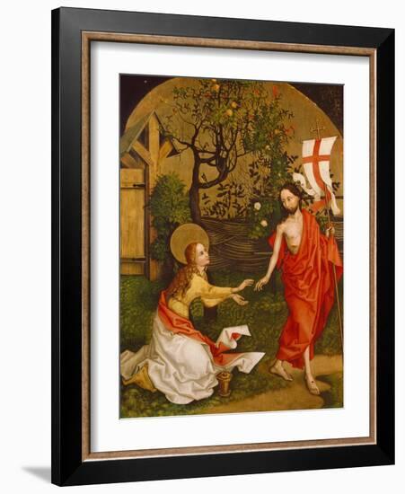 Noli Me Tangere, 1462/1465. Altartafel Der Dominikanerkirche-Martin Schongauer-Framed Giclee Print