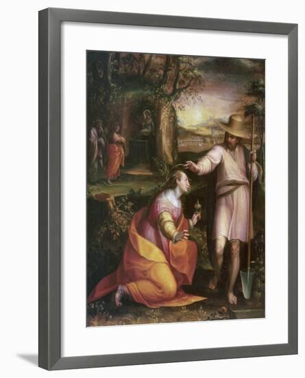 Noli Me Tangere, 1581-Lavinia Fontana-Framed Giclee Print