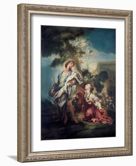 Noli Me Tangere, 1680-Gregorio De Ferrari-Framed Giclee Print