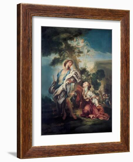 Noli Me Tangere, 1680-Gregorio De Ferrari-Framed Giclee Print