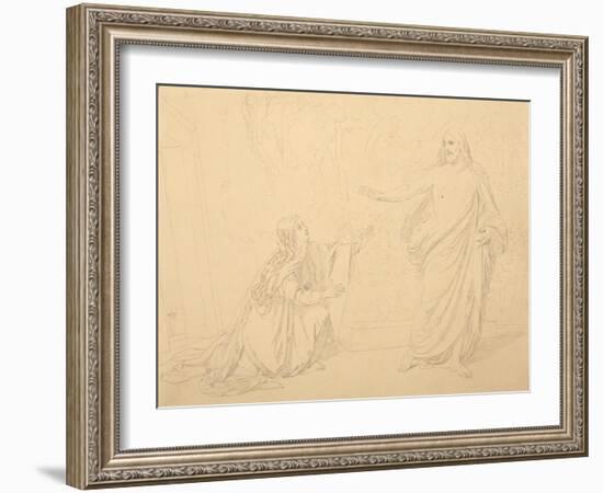 Noli Me Tangere, 1835-Alexander Andreyevich Ivanov-Framed Giclee Print