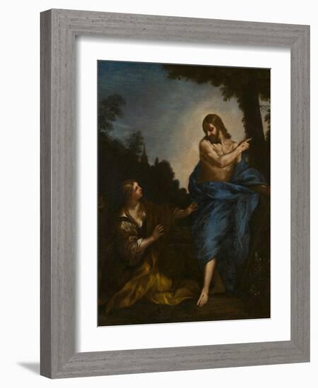 Noli Me Tangere by Carlo Maratta-Carlo Maratta or Maratti-Framed Giclee Print