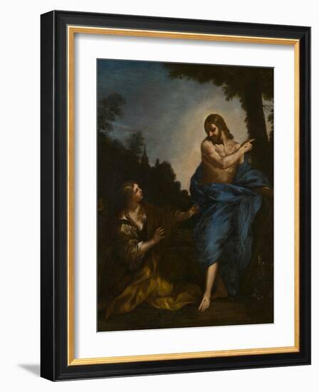 Noli Me Tangere by Carlo Maratta-Carlo Maratta or Maratti-Framed Giclee Print