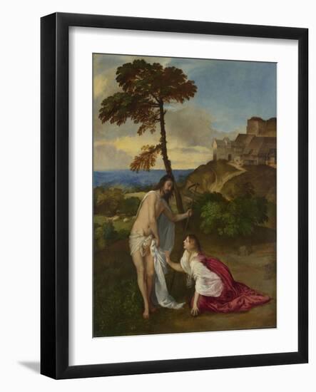 Noli Me Tangere, C.1512-Titian (Tiziano Vecelli)-Framed Giclee Print