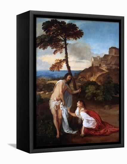 Noli Me Tangere, C1514-Titian (Tiziano Vecelli)-Framed Premier Image Canvas