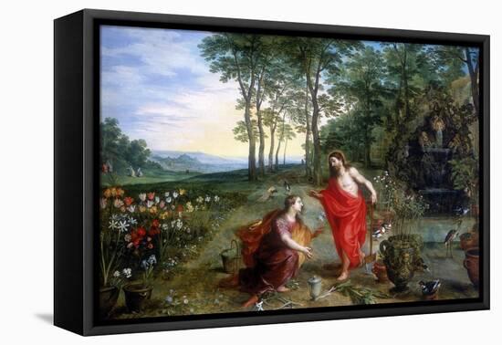 Noli Me Tangere (Do Not Touch Me), 17th Century-Feb Brueghel the Younger-Framed Premier Image Canvas