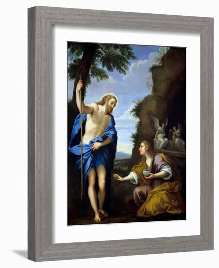 Noli Me Tangere (On Canvas)-Francesco Albani-Framed Giclee Print