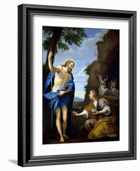 Noli Me Tangere (On Canvas)-Francesco Albani-Framed Giclee Print