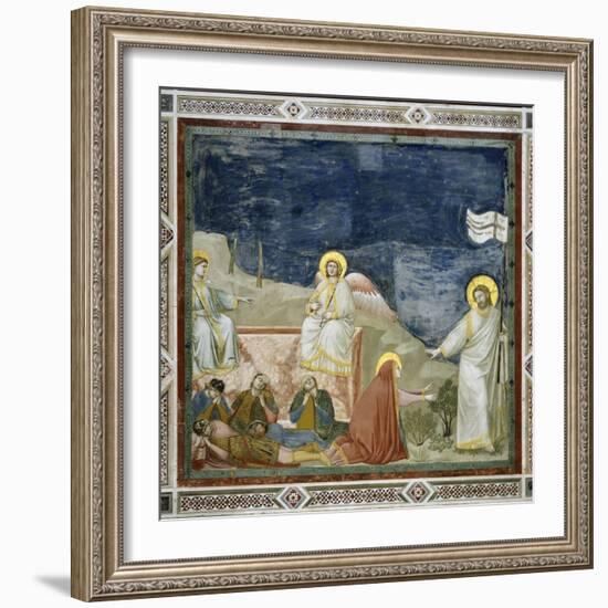 Noli Me Tangere-Giotto di Bondone-Framed Giclee Print