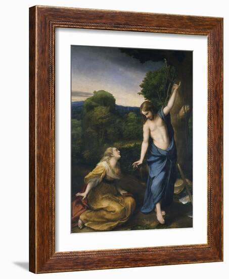 Noli Me Tangere-Correggio-Framed Giclee Print