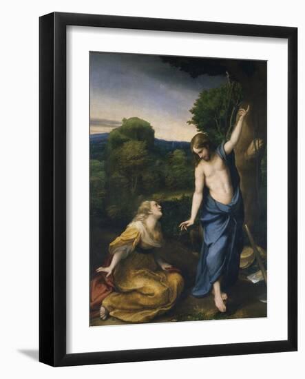 Noli Me Tangere-Correggio-Framed Giclee Print