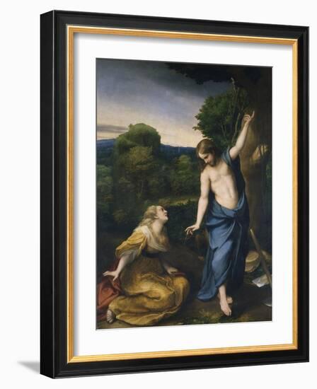 Noli Me Tangere-Correggio-Framed Giclee Print