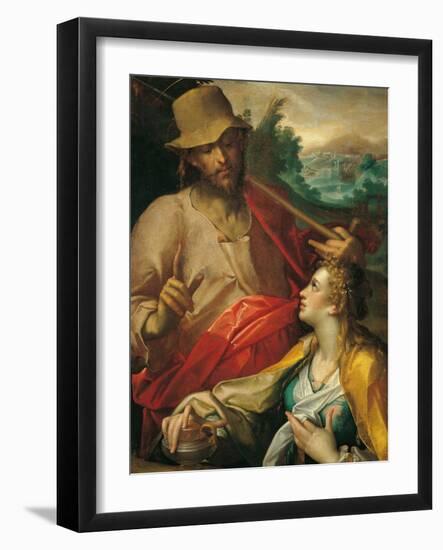 Noli Me Tangere-Bartholomeus Spranger-Framed Giclee Print