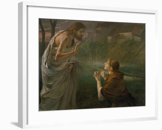 Noli Me Tangere-Fritz von Uhde-Framed Giclee Print