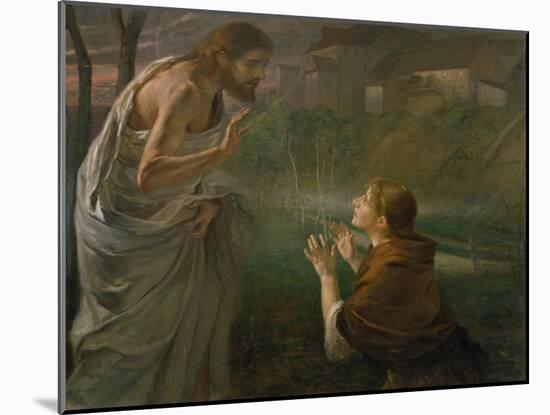 Noli Me Tangere-Fritz von Uhde-Mounted Giclee Print