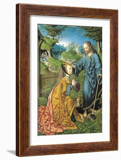 Noli Me Tangere-Jacob Cornelisz van Oostsanen-Framed Giclee Print