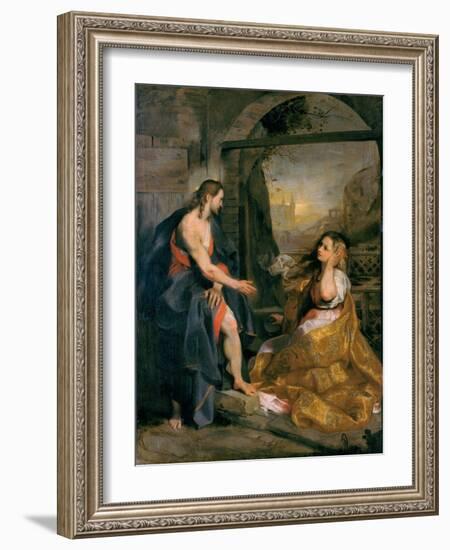 Noli Me Tangere-Federico Fiori Barocci or Baroccio-Framed Giclee Print