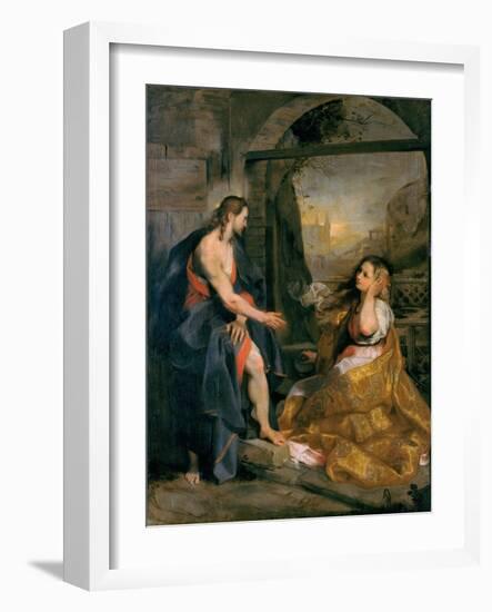 Noli Me Tangere-Federico Fiori Barocci or Baroccio-Framed Giclee Print