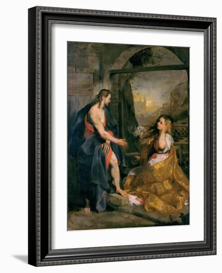 Noli Me Tangere-Federico Fiori Barocci or Baroccio-Framed Giclee Print