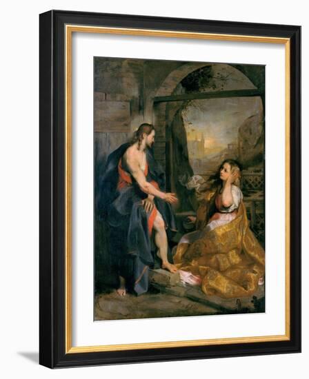 Noli Me Tangere-Federico Fiori Barocci or Baroccio-Framed Giclee Print