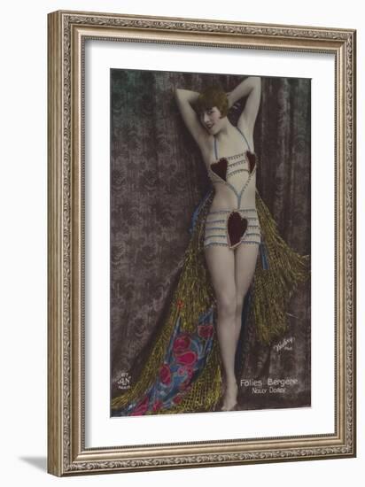 Nolly Dorey, Dancer at the Folies Bergere-null-Framed Photographic Print