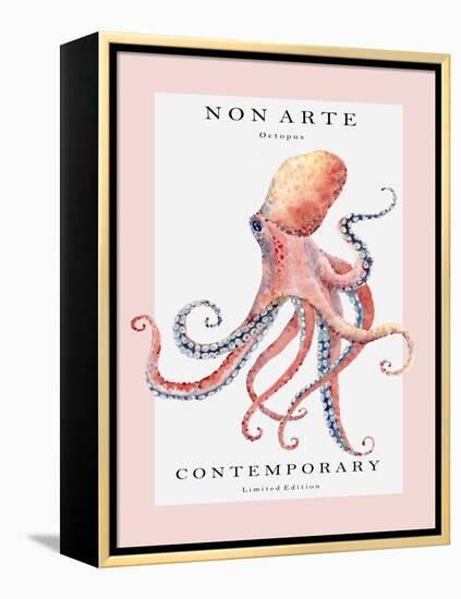 Non Arte Octopus-Rikke Løndager Boisen-Framed Premier Image Canvas