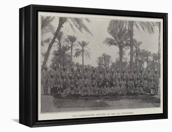 Non-Commissioned Officers of the 11th Soudanese-null-Framed Premier Image Canvas