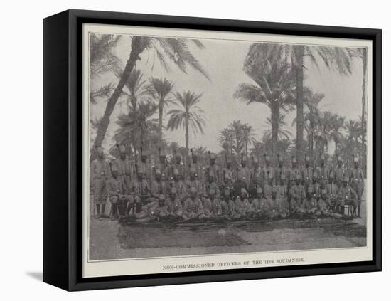 Non-Commissioned Officers of the 11th Soudanese-null-Framed Premier Image Canvas