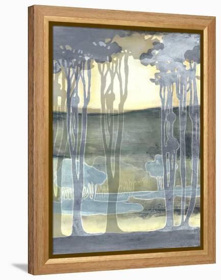 Non-Embellishd Nouveau Landscape II-Jennifer Goldberger-Framed Stretched Canvas