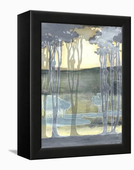 Non-Embellishd Nouveau Landscape II-Jennifer Goldberger-Framed Stretched Canvas