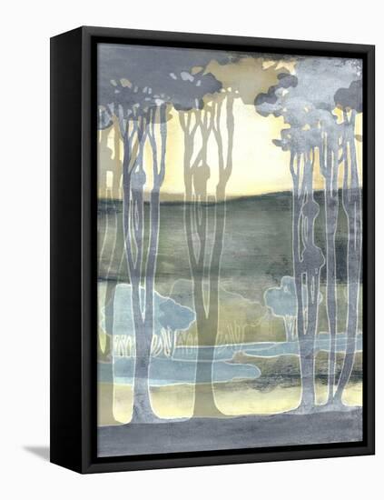 Non-Embellishd Nouveau Landscape II-Jennifer Goldberger-Framed Stretched Canvas