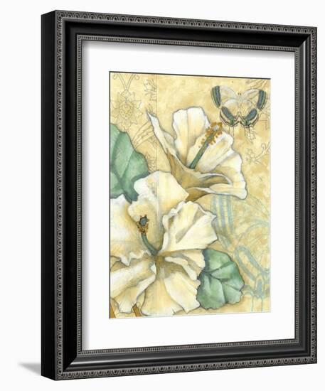 Non-Embellished Hibiscus Medley II-null-Framed Art Print