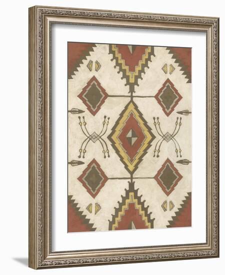 Non-Embellished Native Design I-Megan Meagher-Framed Art Print