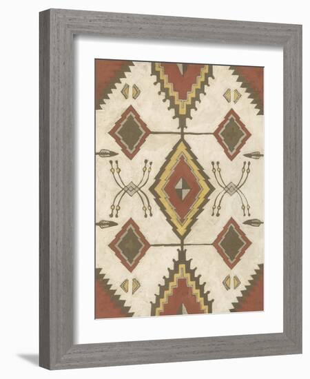 Non-Embellished Native Design I-Megan Meagher-Framed Art Print