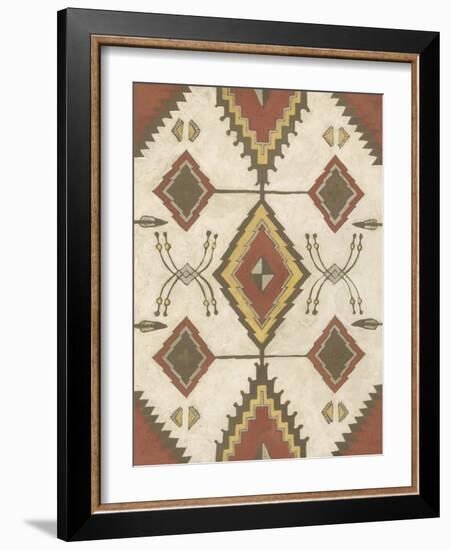 Non-Embellished Native Design I-Megan Meagher-Framed Art Print