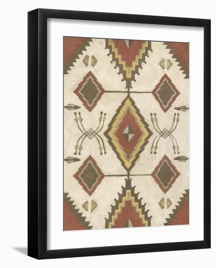 Non-Embellished Native Design I-Megan Meagher-Framed Art Print