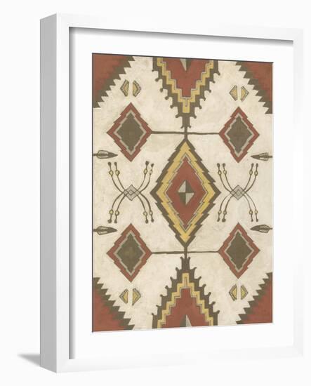 Non-Embellished Native Design I-Megan Meagher-Framed Art Print