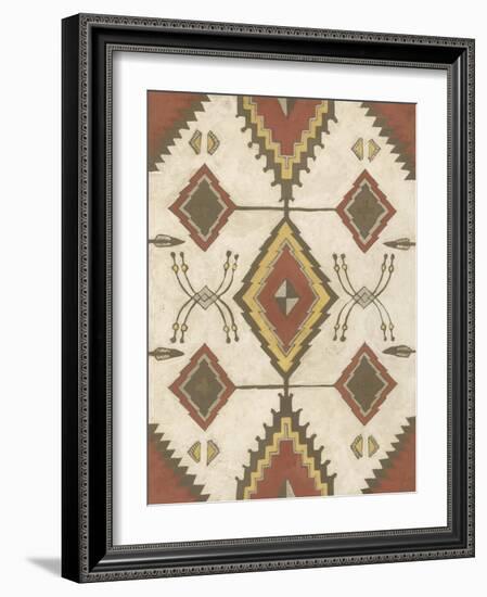 Non-Embellished Native Design I-Megan Meagher-Framed Art Print