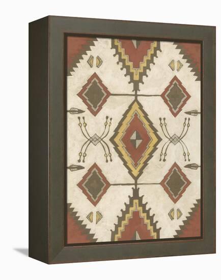 Non-Embellished Native Design I-Megan Meagher-Framed Stretched Canvas