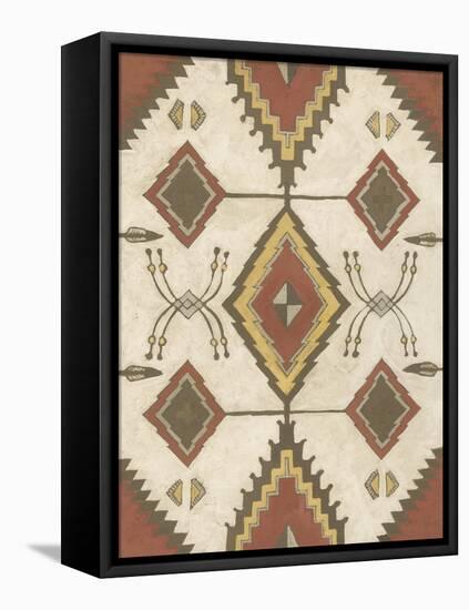 Non-Embellished Native Design I-Megan Meagher-Framed Stretched Canvas